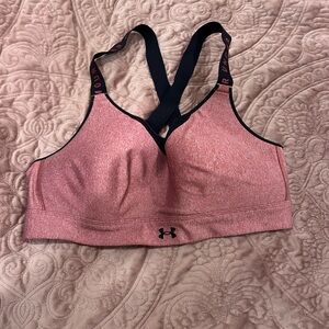 LG Pink Crossback Support Sports Bra